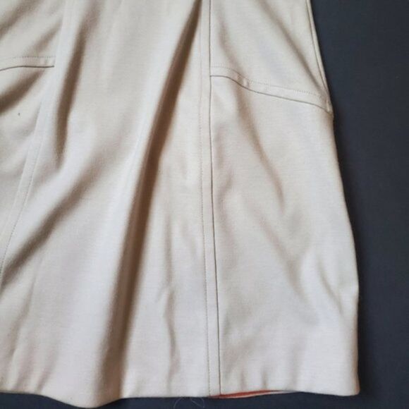Diane Von Furstenberg cream fitted dress - Picture 13 of 13